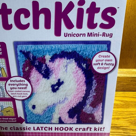 NEW - LatchKits Unicorn Mini-Rug - Picture 12 of 12